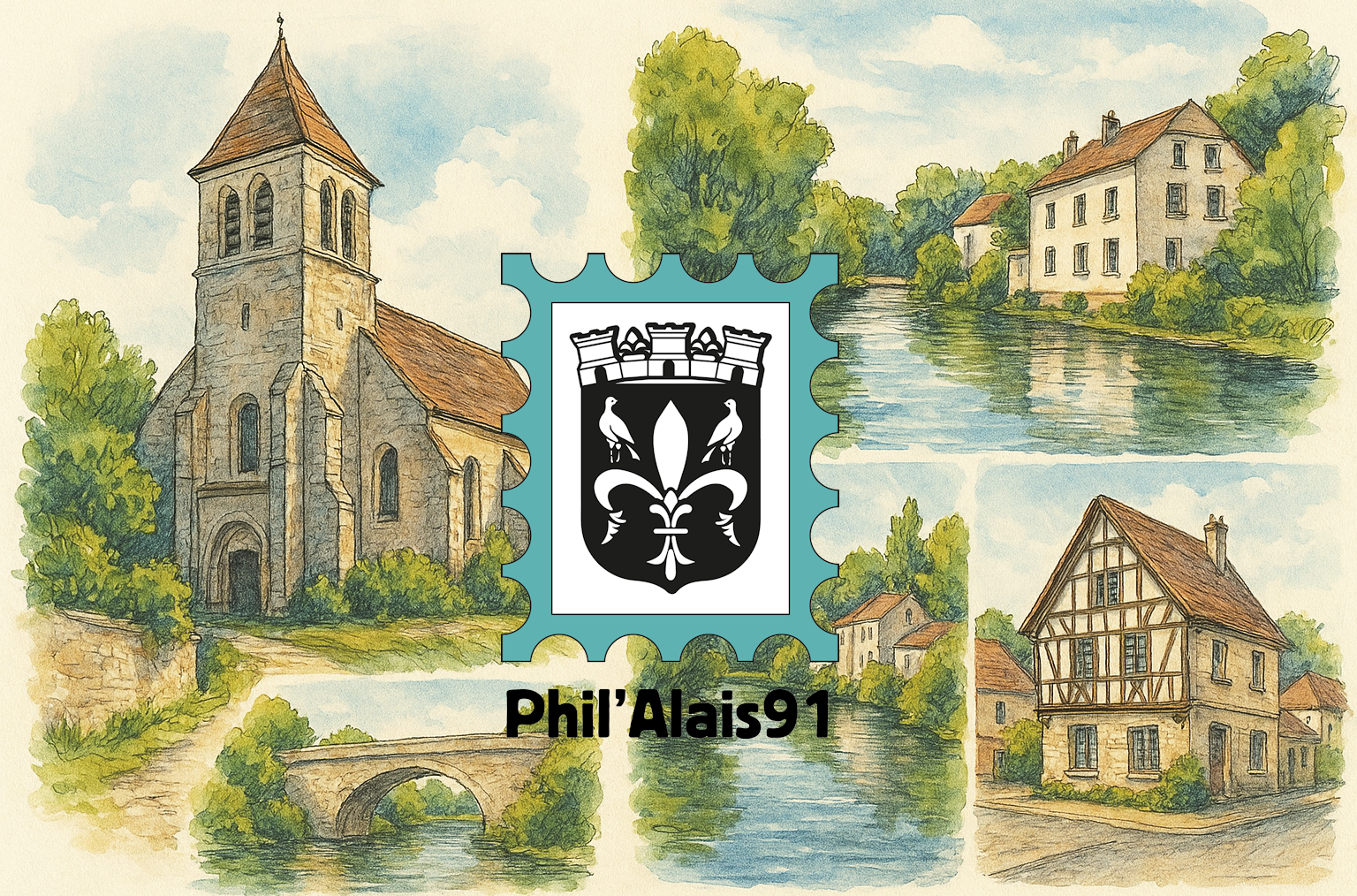 En savoir plus sur Phil'Alais91, un club philatélique à la Ferté Alais 91. philalais91.fr